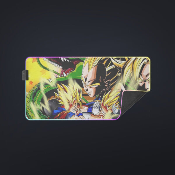 Dragon Ball GT Vegeta Transformations LED Mouse Pad