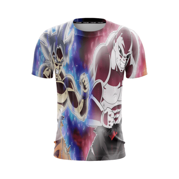 Dragon Ball Super Goku vs Jiren Fierce Battle Full Print T-Shirt