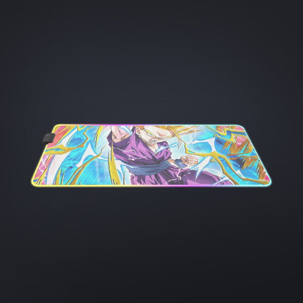 Teen Gohan Dragon Ball Full Tilt Kamehameha Super Saiyan 2 Cool LED Mouse Pad