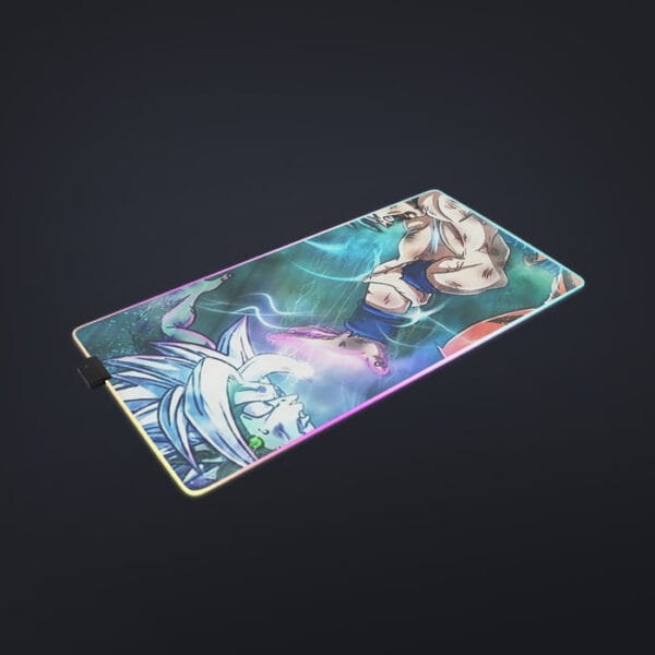 Dragon Ball Fused Zamasu Goku Blue Super Saiyan Epic  LED  Mouse Pad