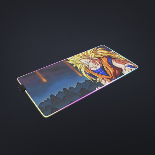 Super Saiyan 3 Goku cool LED  Mouse Pad