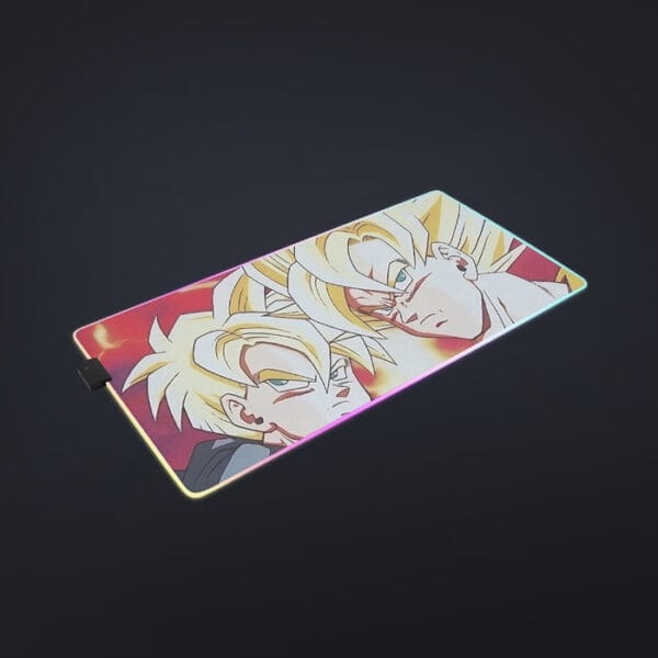 Dragon Ball Z Angry Super Saiyan Fighters Cool LED Mouse Pad