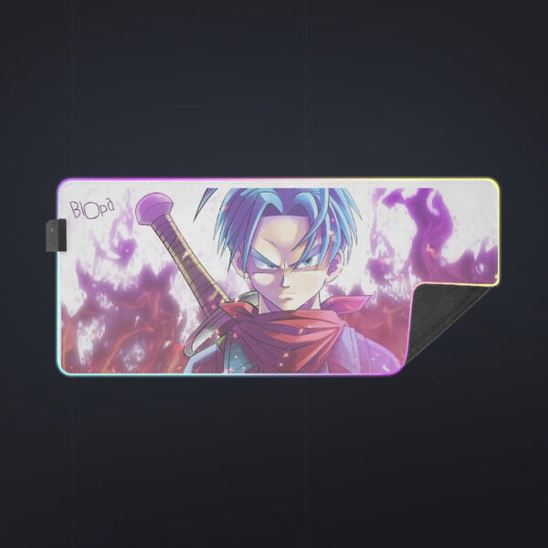 Future Trunks DBS Powerful Fighter Super Saiyan Cool Trendy cool LED Mouse Pad