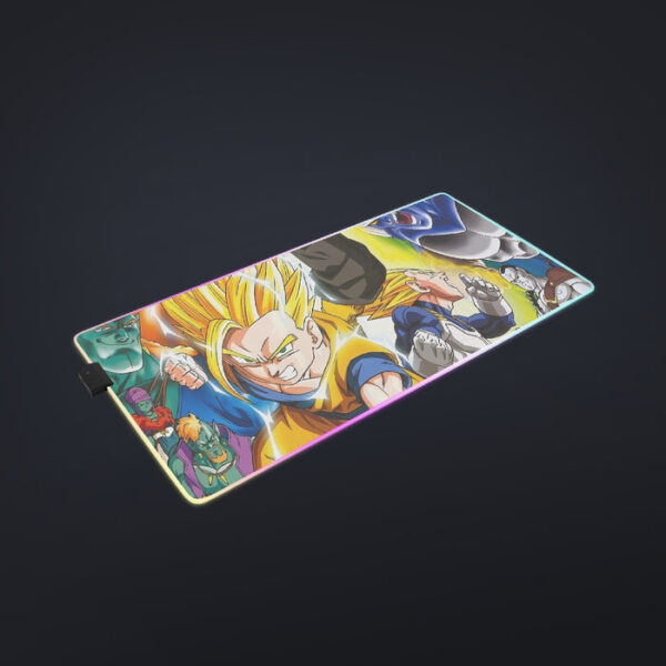 Dragon Ball Gohan Kid Super Saiyan Villain Vibrant Color Design  cool LED  Mouse Pad