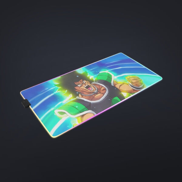 Dragon Ball Super Angry Broly Legendary Super Saiyan cool LED  Mouse Pad