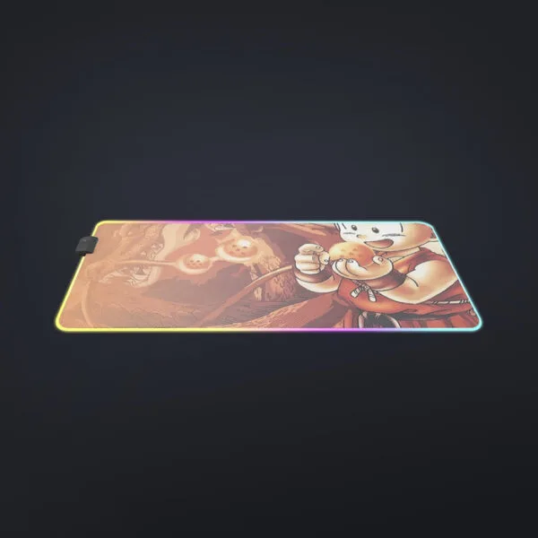Kid Goku Dragon Ball cool  LED Mouse Pad