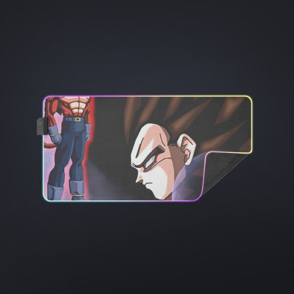 Dragon Ball Super Vegeta 4 Cool Crescent Moon Universe LED Mouse Pad