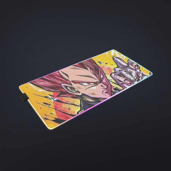 Dragon Ball Z Vegeta God cool LED Mouse Pad