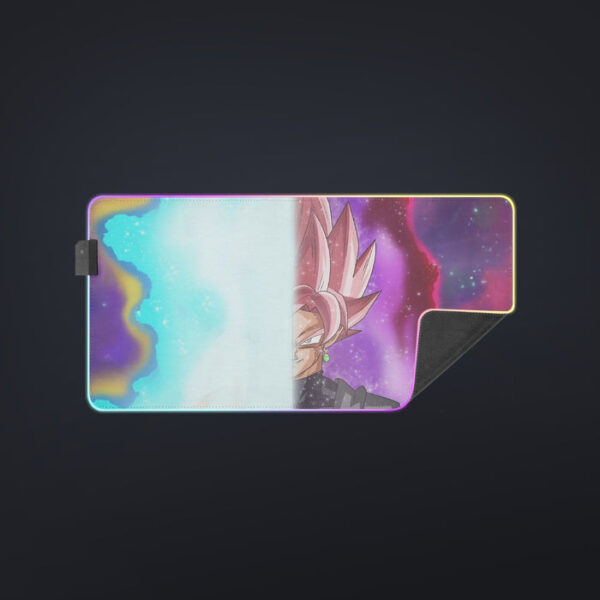 Dragon Ball Z Goku Super Saiyan God & Goku Black  cool LED Mouse Pad