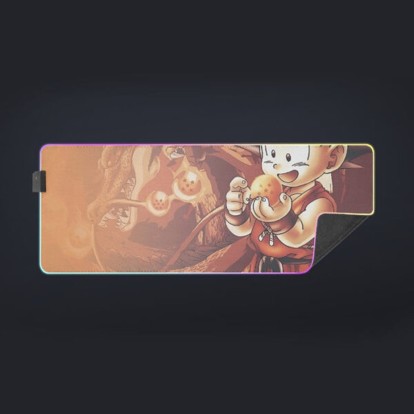 Kid Goku Dragon Ball cool  LED Mouse Pad