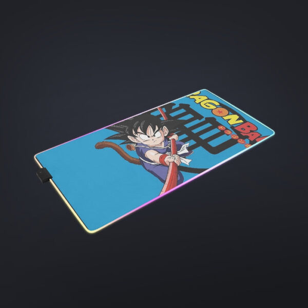 Young Goku cool  LED Mouse Pad