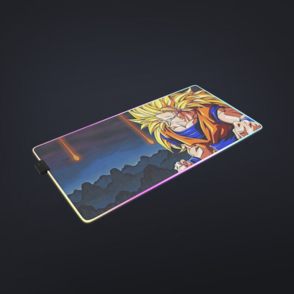 Super Saiyan 3 Goku cool LED  Mouse Pad