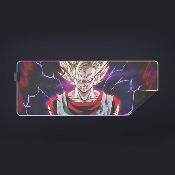 Dragon Ball Z  Super Saiyan Prince Vegeta cool LED Mouse Pad