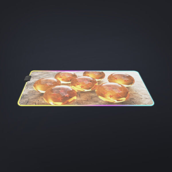 Dragon Ball Z Shenron Dope 7 Stars Crystal Balls Set cool LED Mouse Pad