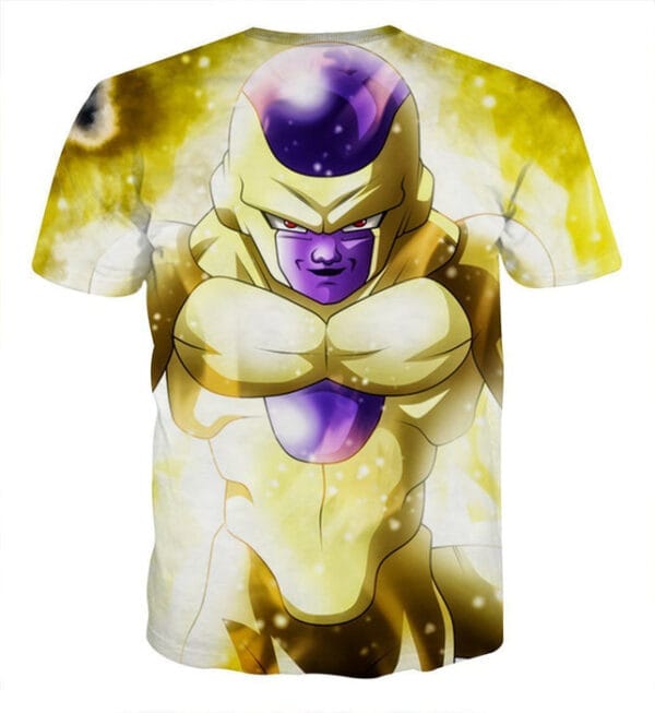 Dragon Ball Dangerous Golden Frieza Dope Style 3D T-shirt