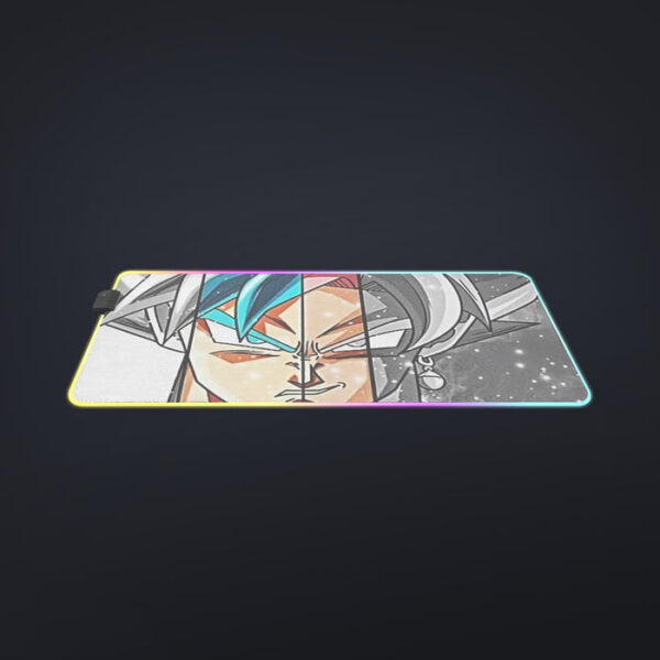 Dragon Ball Super All Super Saiyan Goku Forms cool LED  Mouse Pad