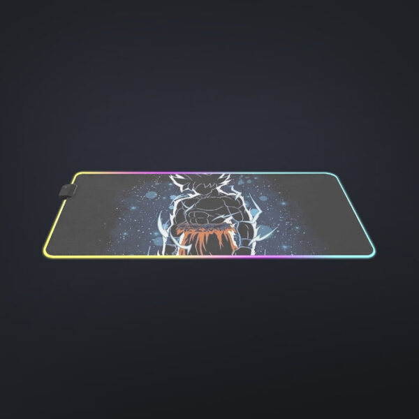 Dragon Ball Z Goku Ultra Instinct Shadow cool LED Mouse Pad