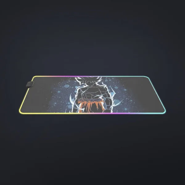 Dragon Ball Z Goku Ultra Instinct Shadow cool LED Mouse Pad