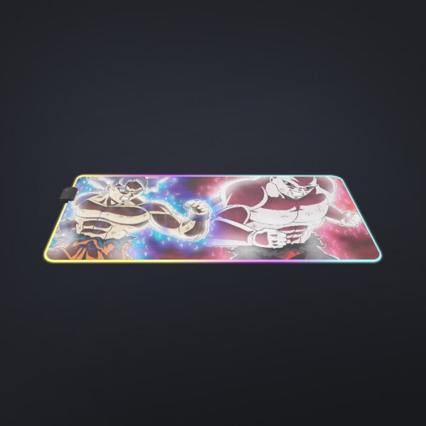 Dragon Ball Super Goku vs Jiren Fierce Battle Full Print cool LED Mouse Pad