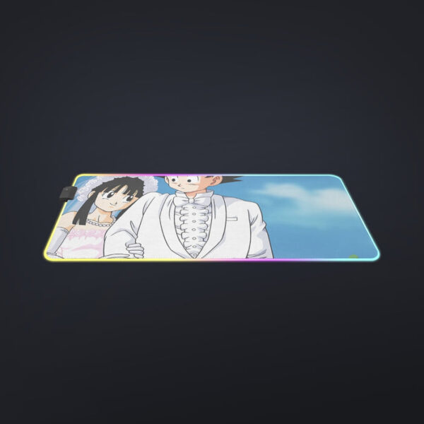 Dragon Ball Z Son Goku Newly Wed Couple cool LED Mouse Pad