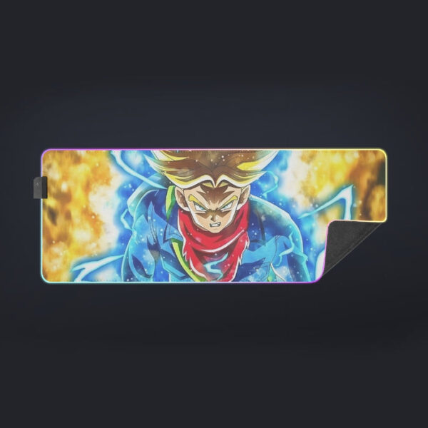 DBZ Rage Super Saiyan Trunks Portrait Unique Style cool LED  Mouse Pad