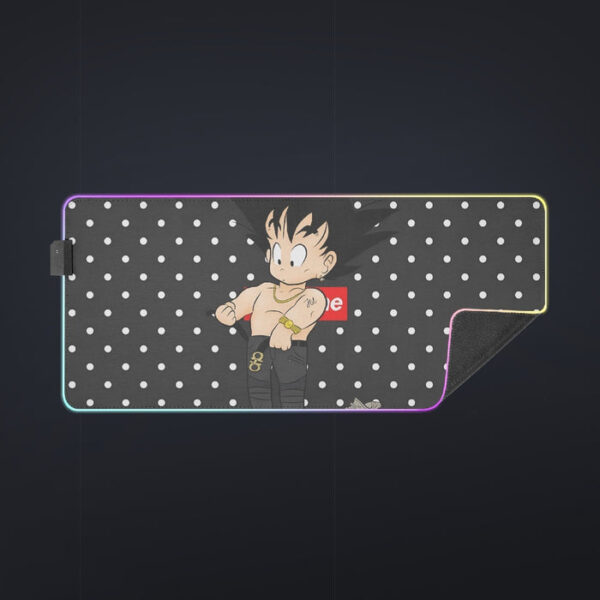 Dragon Ball Supreme Goku Kid Gangster Style Cool LED Mouse Pad