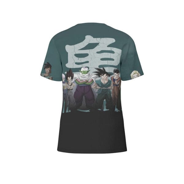 Dragon Ball Z Heroes Dark Black Badass 3D T-Shirt