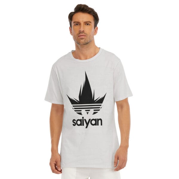 Stylish with the DBZ White Saiyan T-Shirt