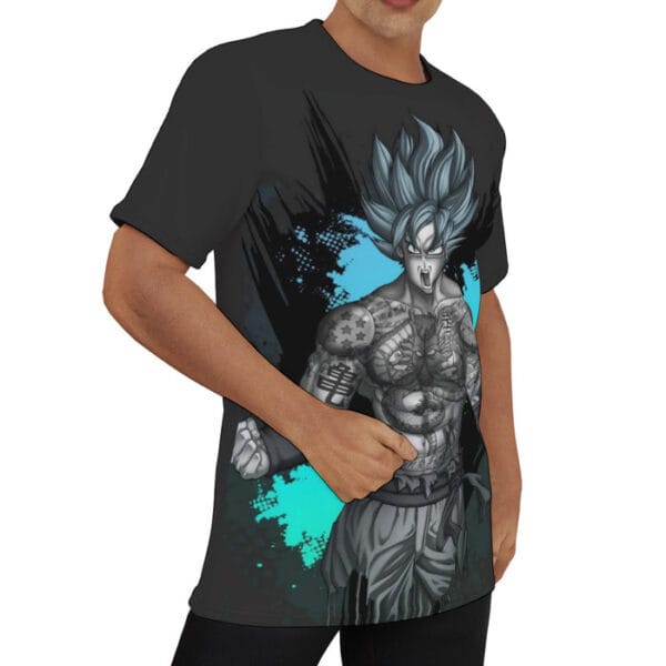 Dragon Ball Super Tattooed SSGSS Goku T-Shirt