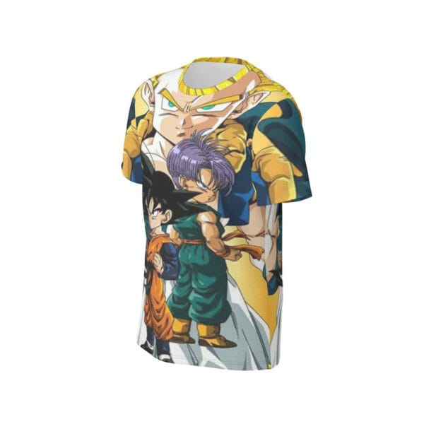 Goten Trunks Gotenks Super Saiyan 3D Cotton T-Shirt