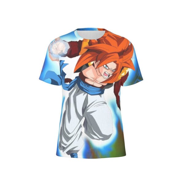 Dragon Ball Anime Gogeta SSJ4 Vibrant 3D Full Print T-shirt