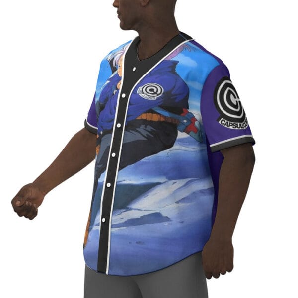 Dragon Ball Z  Future Trunks Baseball Jersey