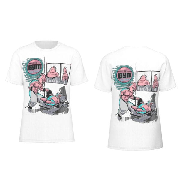 Training and Lifting with Majin Buu Tshirt