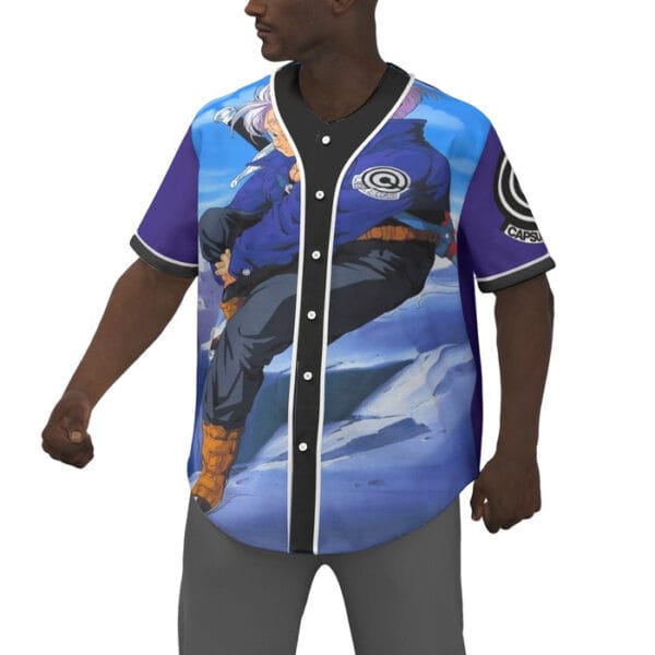 Dragon Ball Z  Future Trunks Baseball Jersey