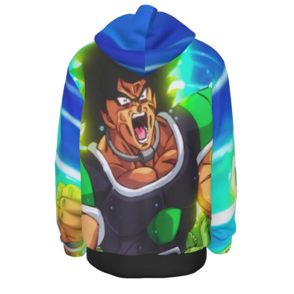 Dragon Ball Super Angry Broly Legendary Super Saiyan Hoodie