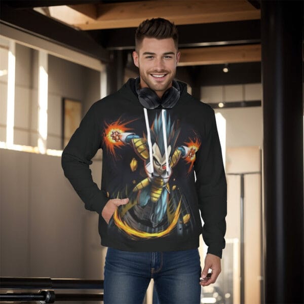 Dragon Ball Armored Vegeta Double Galick Cannon Hoodie