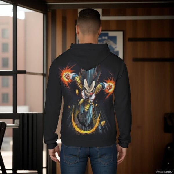 Dragon Ball Armored Vegeta Double Galick Cannon Hoodie