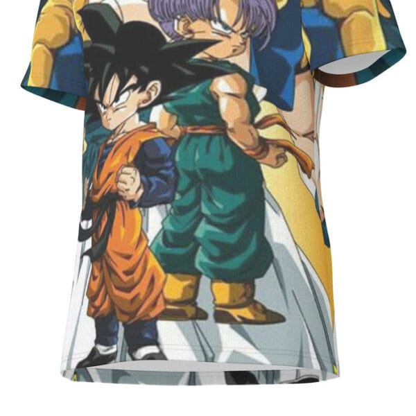 Goten Trunks Gotenks Super Saiyan 3D Cotton T-Shirt