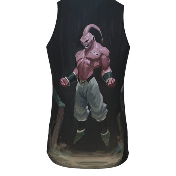 Dragon Ball Z  Majin Buu Black Painting Tank Top