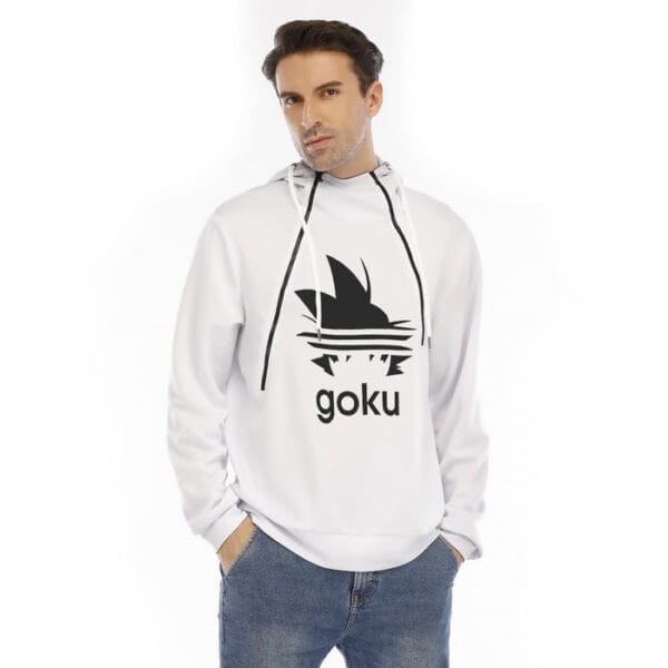 Dragon Ball Goku White Sweater Adidas