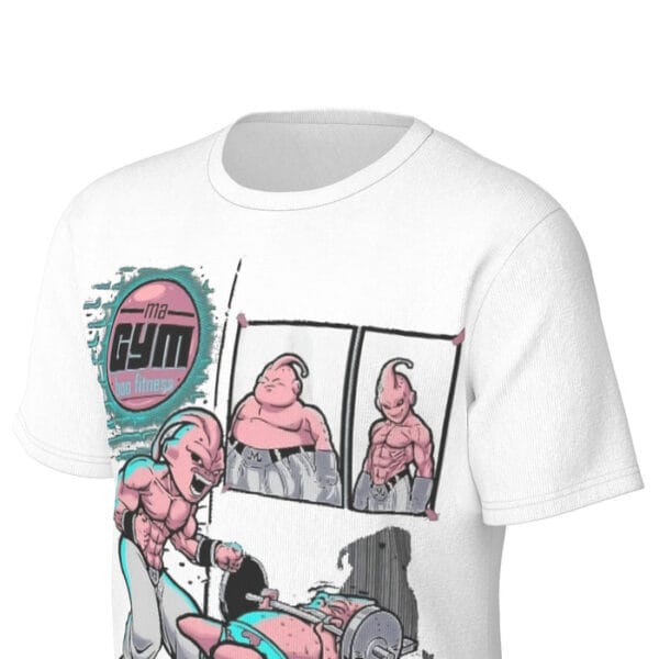 Training and Lifting with Majin Buu Tshirt