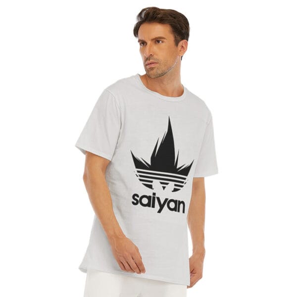 Stylish with the DBZ White Saiyan T-Shirt