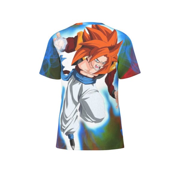 Dragon Ball Anime Gogeta SSJ4 Vibrant 3D Full Print T-shirt