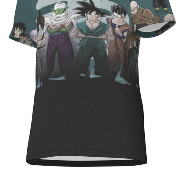 Dragon Ball Z Heroes Dark Black Badass 3D T-Shirt