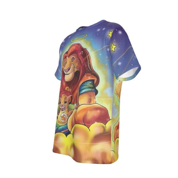 Goku Gohan Dragonball Lion King Simba Color Funny Galaxy T-Shirt