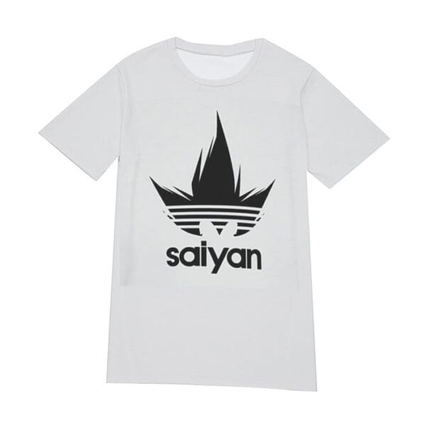 Stylish with the DBZ White Saiyan T-Shirt