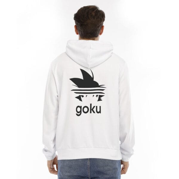 Dragon Ball Goku White Sweater Adidas