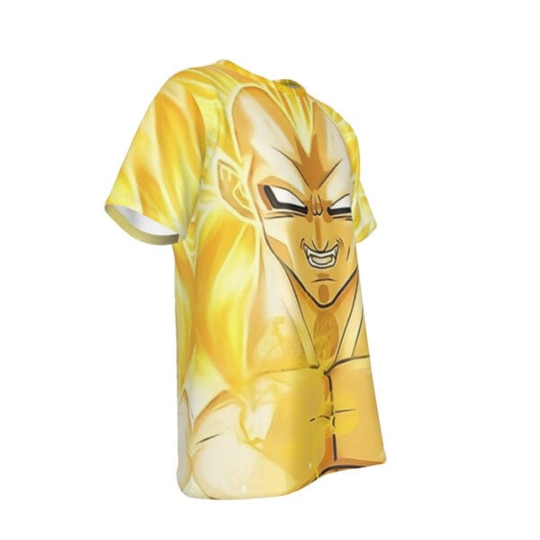 Dragon Ball Vegeta Super Saiyan 3 Cool Yellow Casual T-Shirt