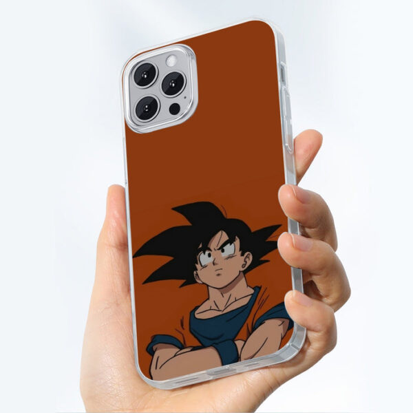 Goku Orange Minimalistic Background Iphone 14 cases