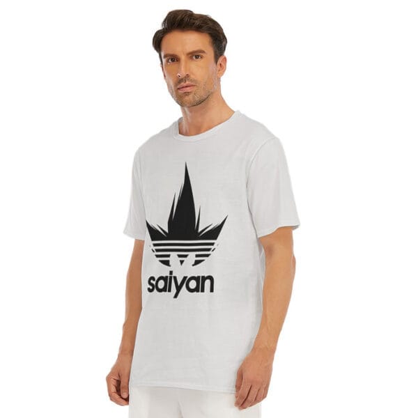 Stylish with the DBZ White Saiyan T-Shirt